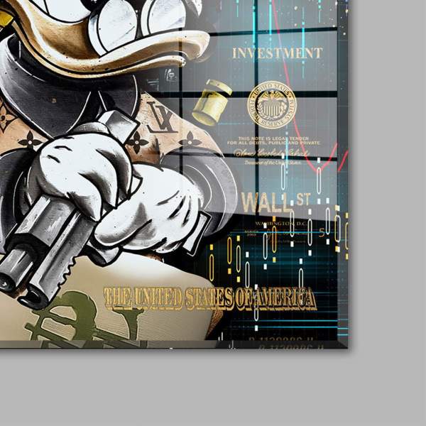 Dagobert Blattgold Bild von Kunstgestalten24