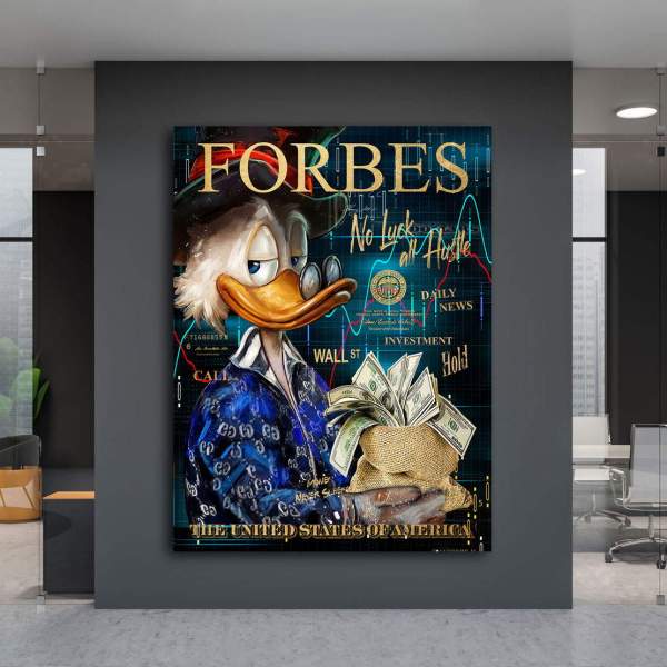 Dagobert Leinwand von Ron Danell