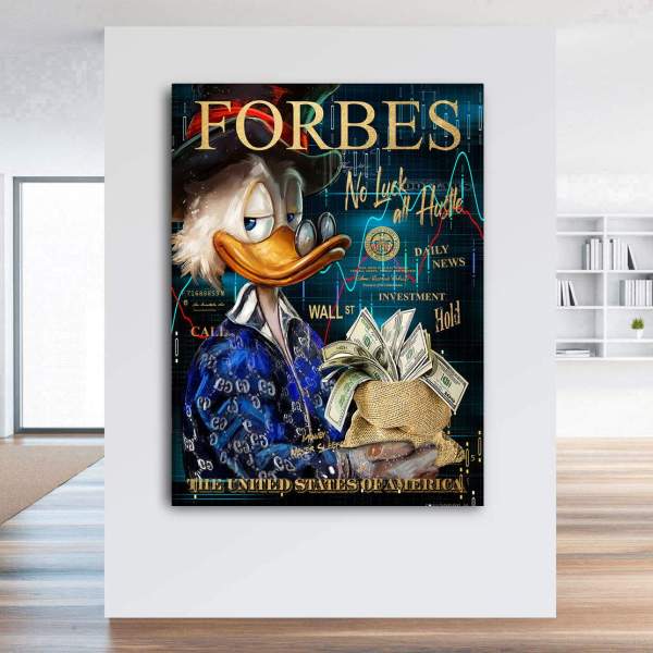 Dagobert Leinwand von Ron Danell