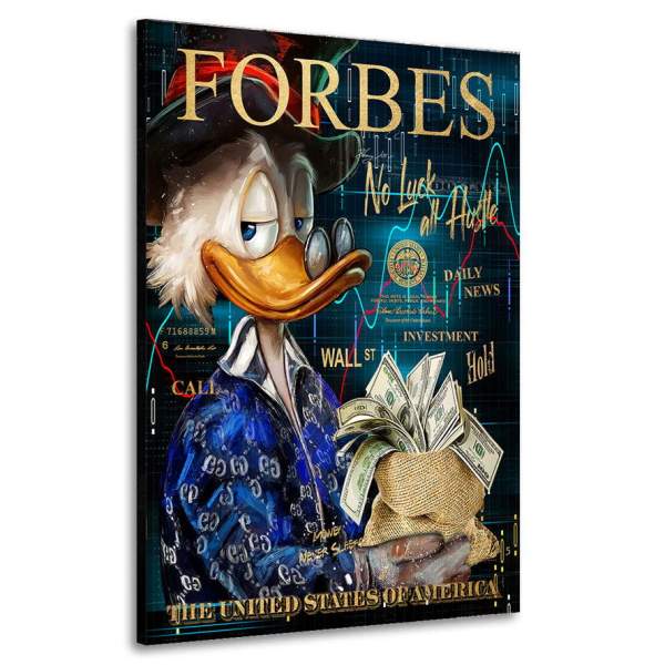 Dagobert Leinwand von Ron Danell