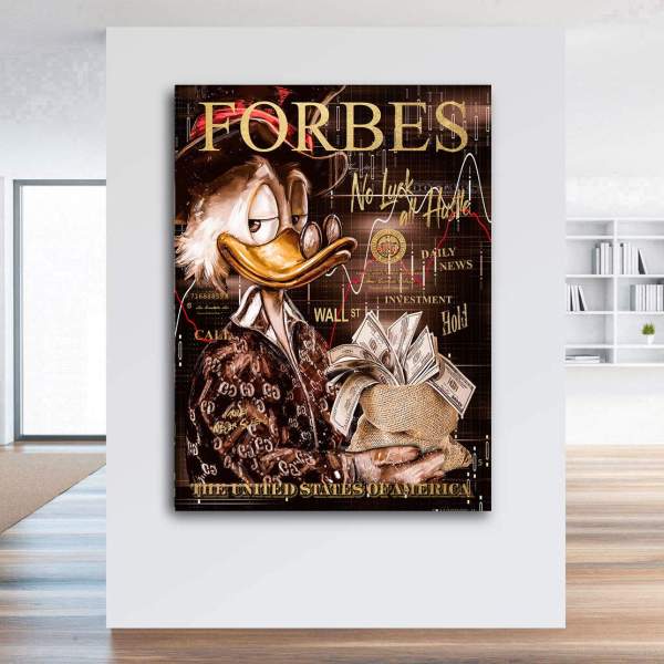 Dagobert Leinwand von Ron Danell