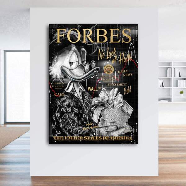 Dagobert Leinwand von Ron Danell