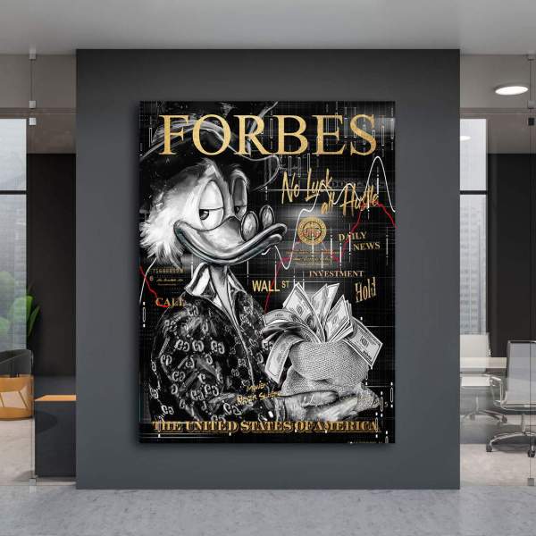 Dagobert Leinwand von Ron Danell