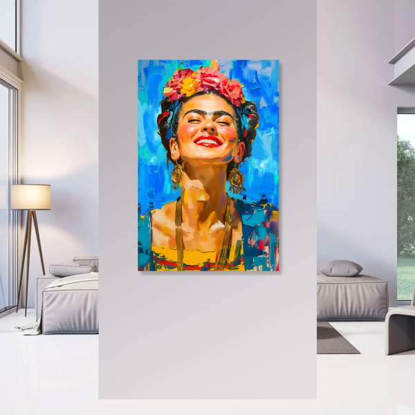 Schlafender Löwe Wandbild von Kunstgestalten24