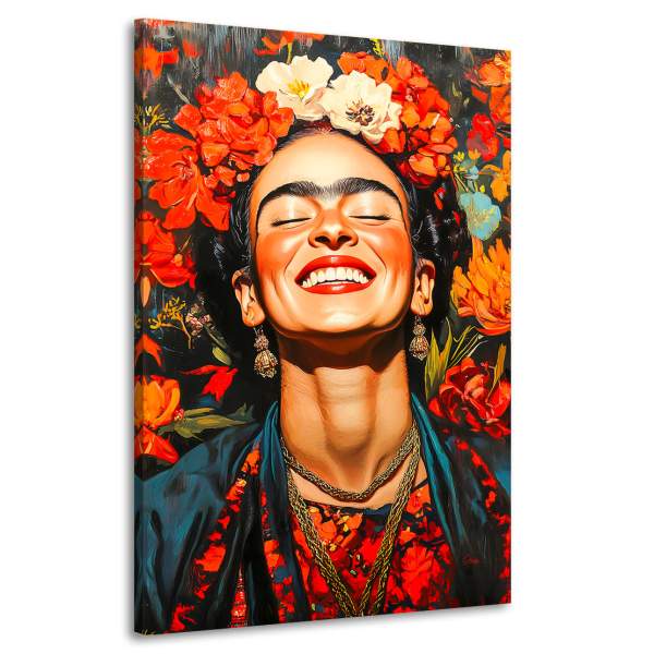 Frida Kahlo Wandbild von Kunstgestalten24