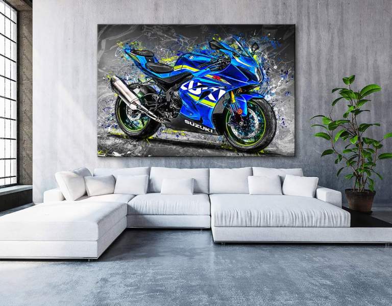 Leinwandbild-Suzuki-GSXR