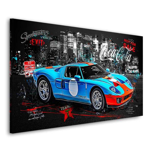 Ford GT40 Wandbild von Kunstgestalten24