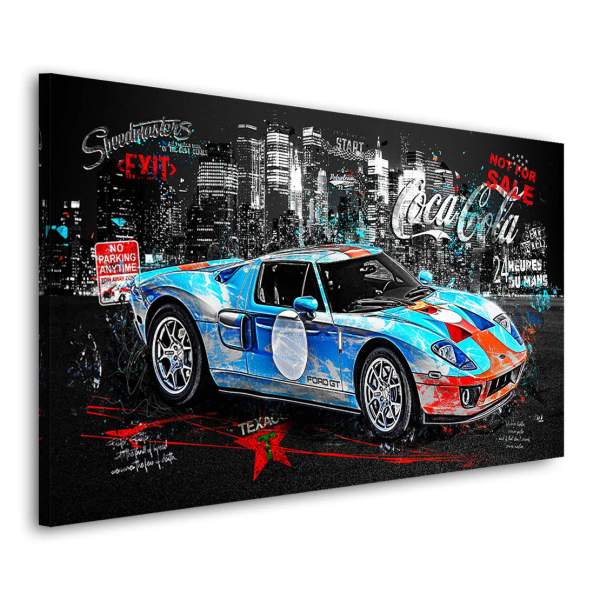 Ford GT40 Wandbild von Kunstgestalten24