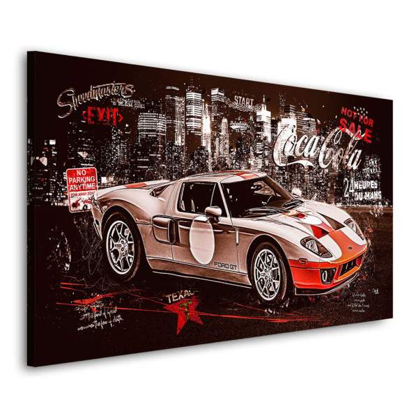 Ford GT40 Wandbild von Kunstgestalten24