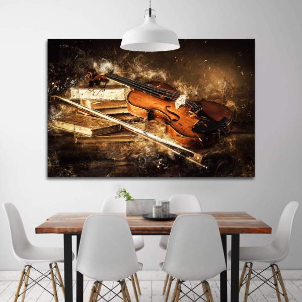 Joker-Leinwandbild-Wandbild