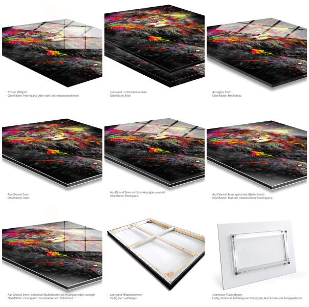 Wandbild Scaface One Million Dollar