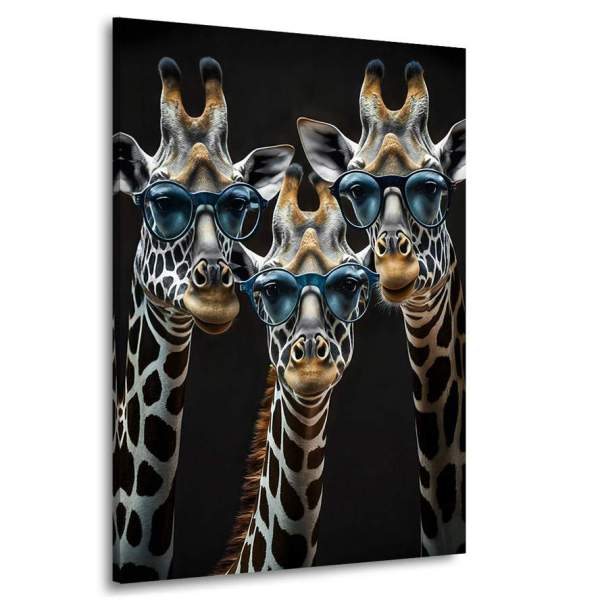 Giraffe Wandbild Kunstgestalten24