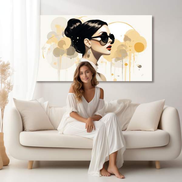 Modernes Wandbild von Kunstgestalten24