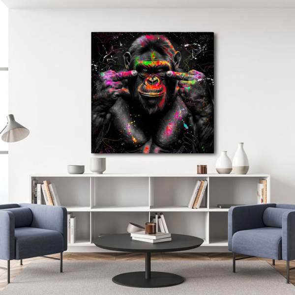 Tier Wandbild von Kunstgestalten24