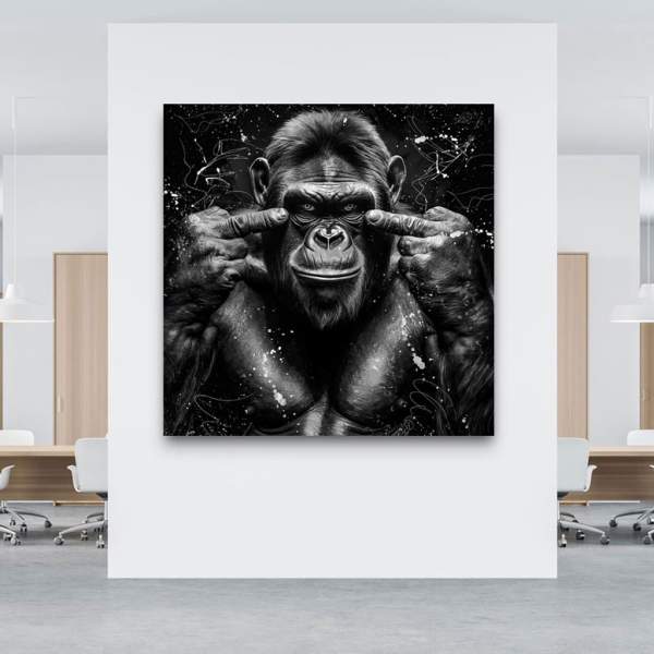 Tier Wandbild von Kunstgestalten24