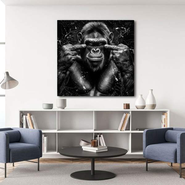 Tier Wandbild von Kunstgestalten24