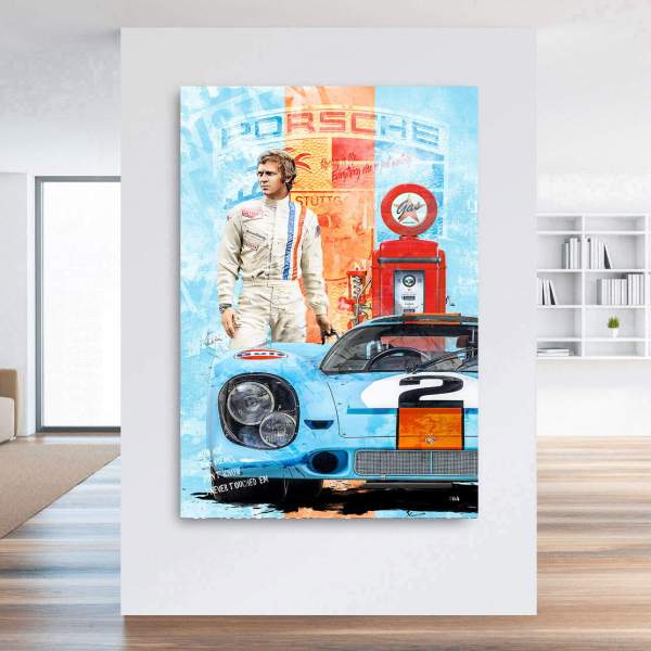 Porsche Leinwandbilder von Ron Danell