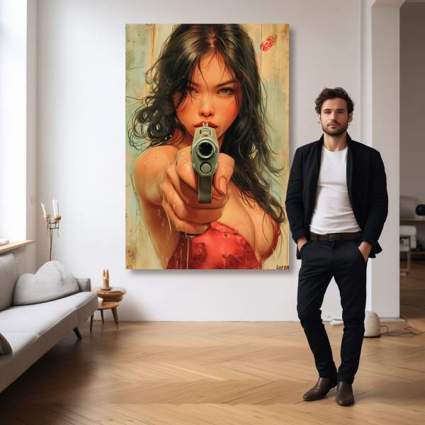 Modernes Wandbild von Kunstgestalten24