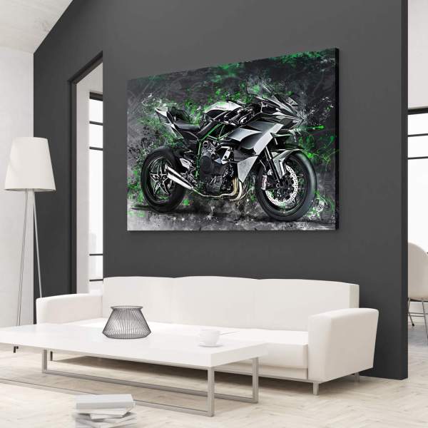 Kawasaki H2 Poster