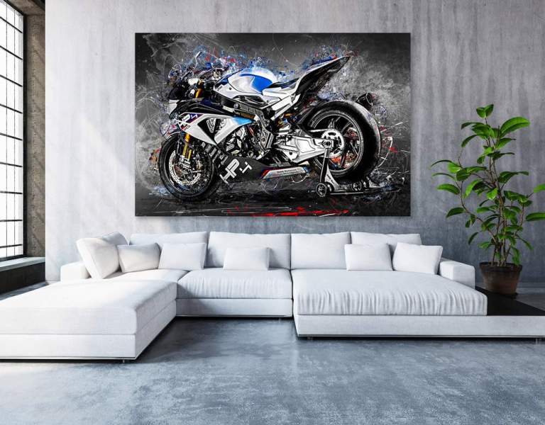 Poster BMW HP4 Race