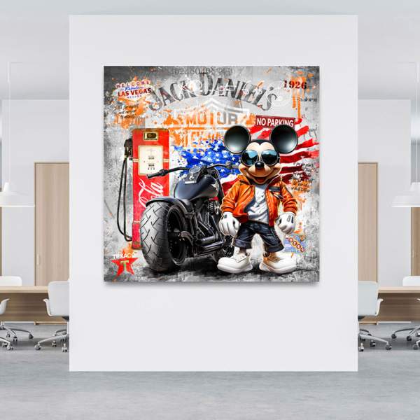 Micky Wandbild von Kunstgestalten24
