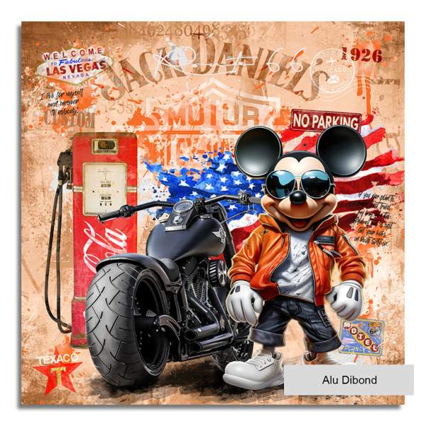Micky Wandbild von Kunstgestalten24