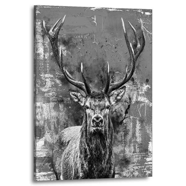 Acrylglas-Hirsch-Wandbild