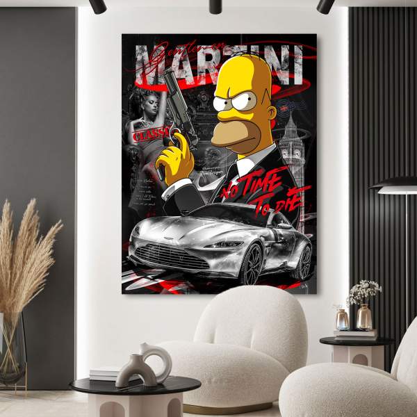 Pop Art Wandbild Kunstgestalten24