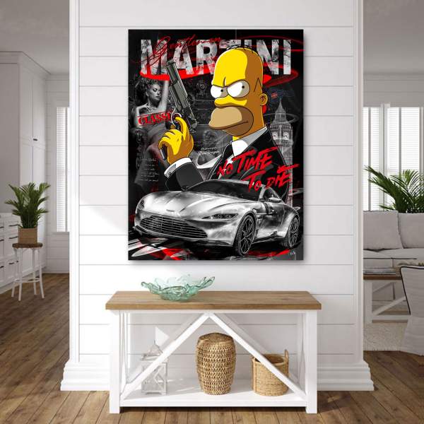 Pop Art Wandbild Kunstgestalten24