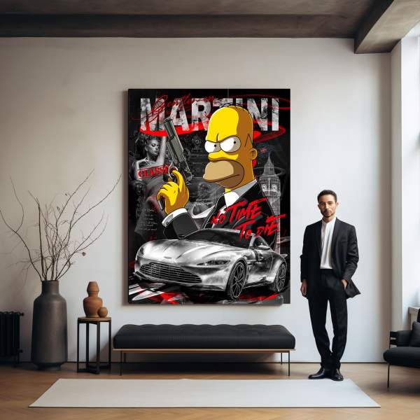 Pop Art Wandbild Kunstgestalten24