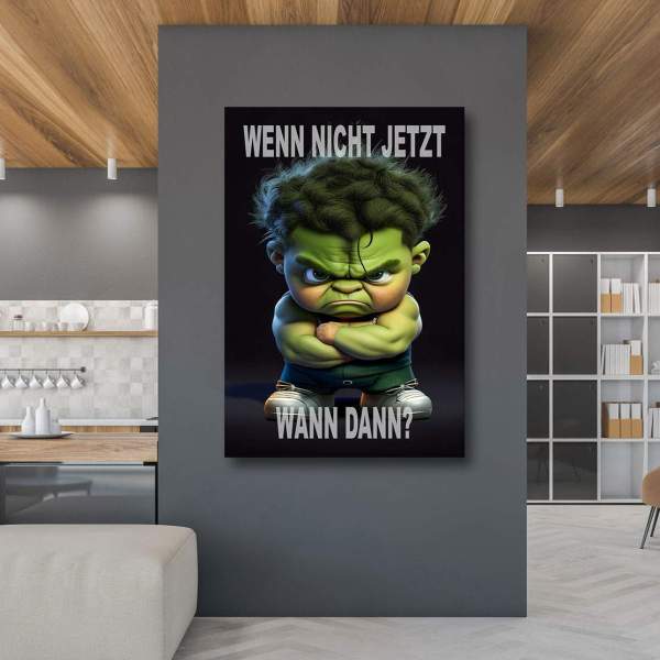 Motivations Leinwandbild von Kunstgestalten24