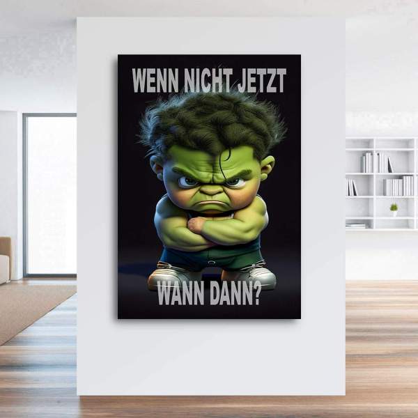 Motivations Leinwandbild von Kunstgestalten24