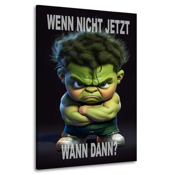 Motivations Leinwandbild von Kunstgestalten24