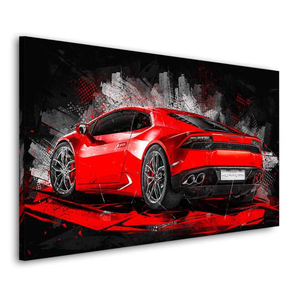 Auto Leinwandbild Lamborghini Huracan