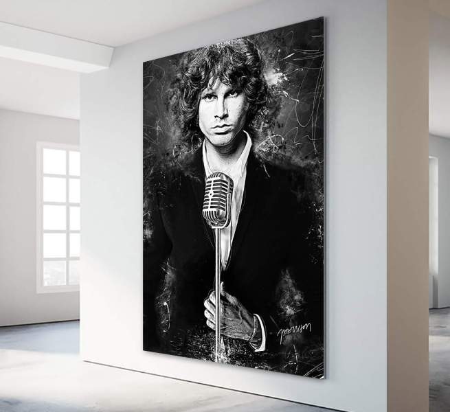 Leinwandbild-Jim-Morrison
