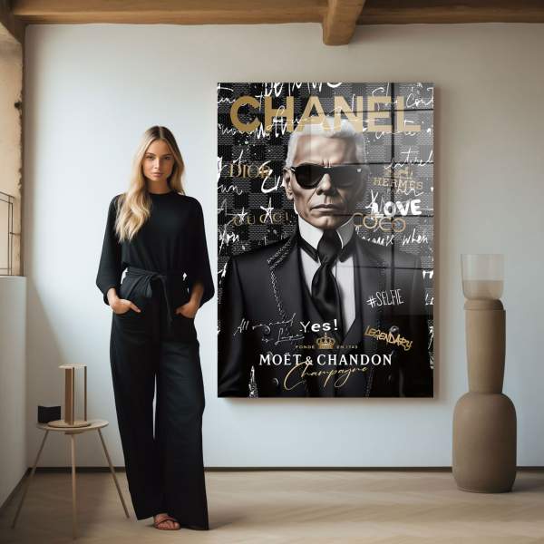 Blattgold Weltkarte von Kunstgestalten24