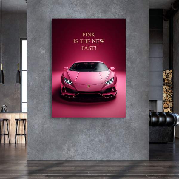 Lambo Art Wandbild Kunstgestalten24