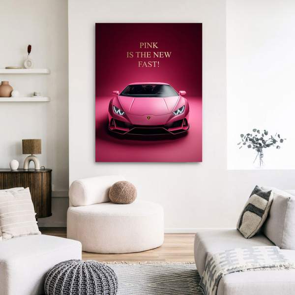 Lambo Art Wandbild Kunstgestalten24