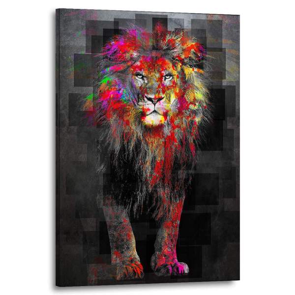 Löwe-Acrylglasbild-Wandbilder