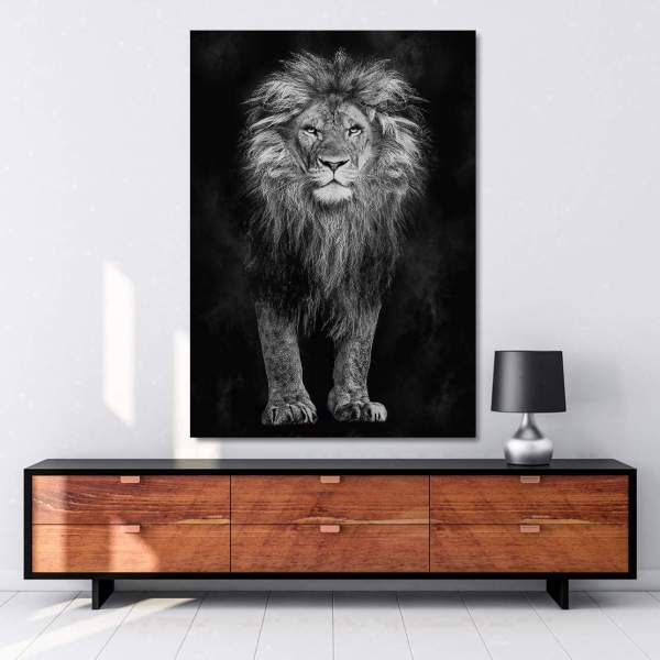 Löwe-Leinwandbild-Wandbilder