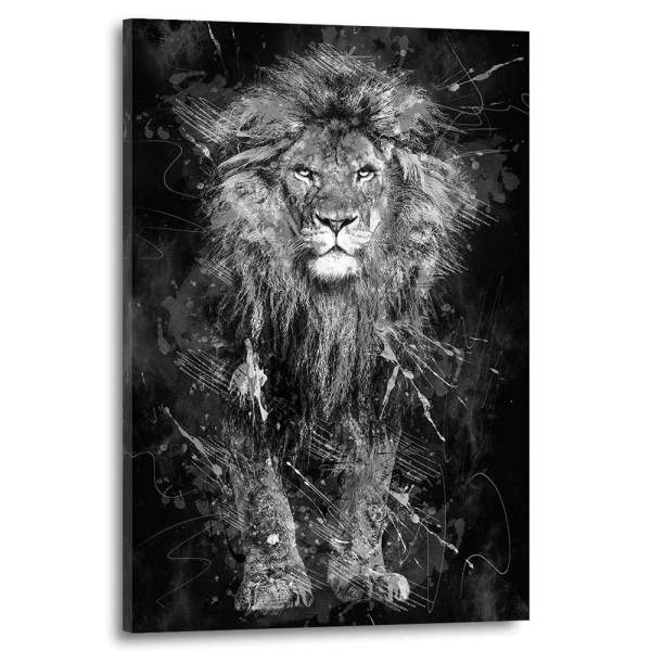 Löwe-Leinwandbild-Wandbilder