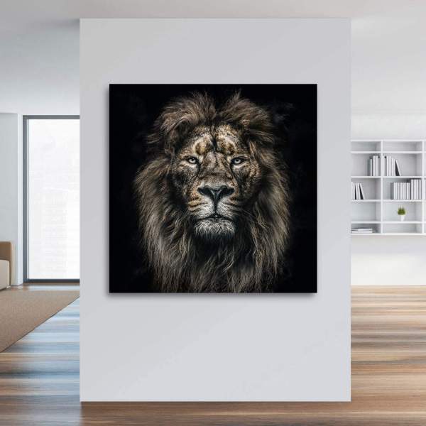 Wandbild Löwe Kunstgestalten24.de