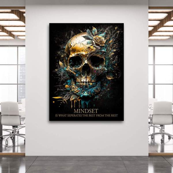 Mindset Wandbild Kunstgestalten24