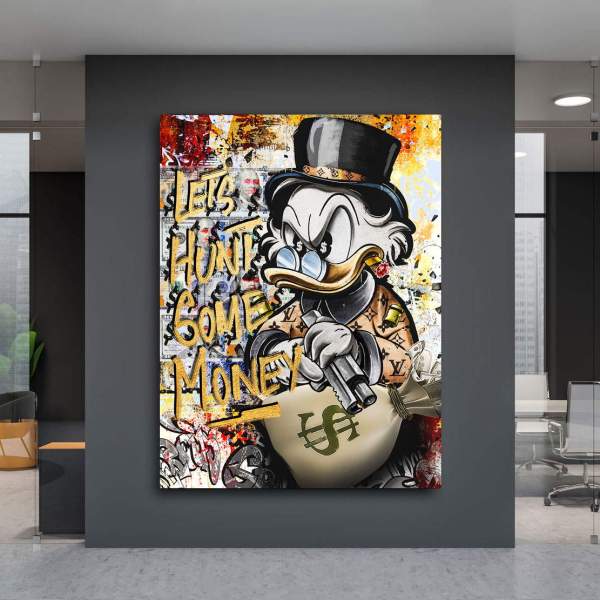 Dagobert Leinwandbild von Kunstgestalten24