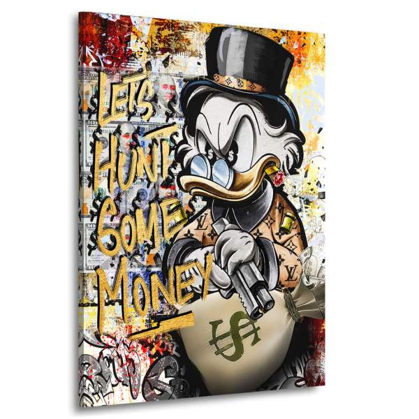 Dagobert Leinwandbild von Kunstgestalten24