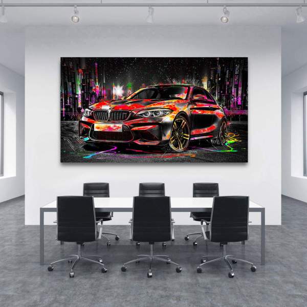 Wandbild BMW M2 Kunstgestalten24