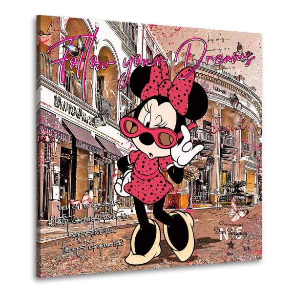 Minnie Wandbild von Kunstgestalten24
