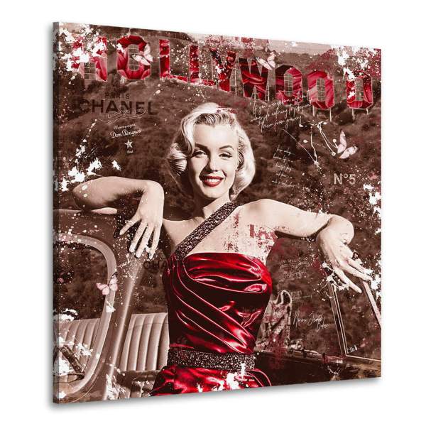 Marilyn Monroe Leinwandbild Wandbild