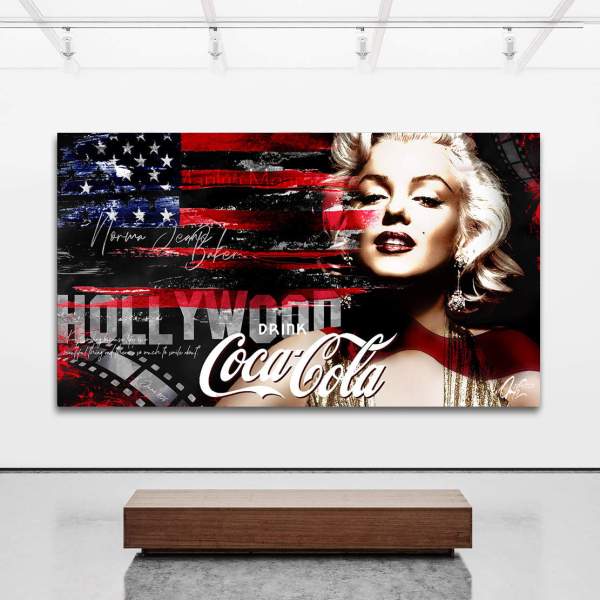 Marylin Monroe Acrylglasbilder von Ron Danell | Kunstgestalten24