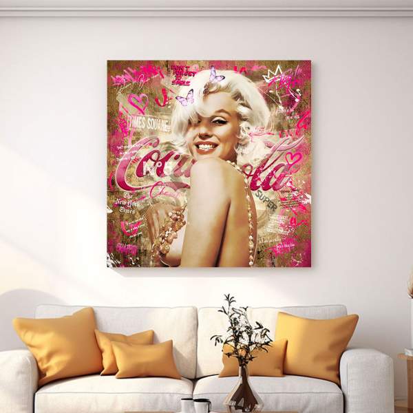 Wandbild Marilyn Monroe Kunstgestalten24